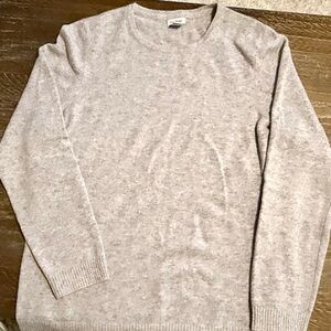 LL Bean Women’s Cashmere Gray Sweater
